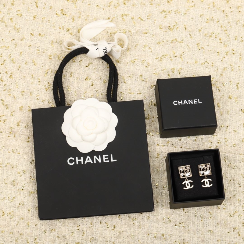 Ch*el earrings